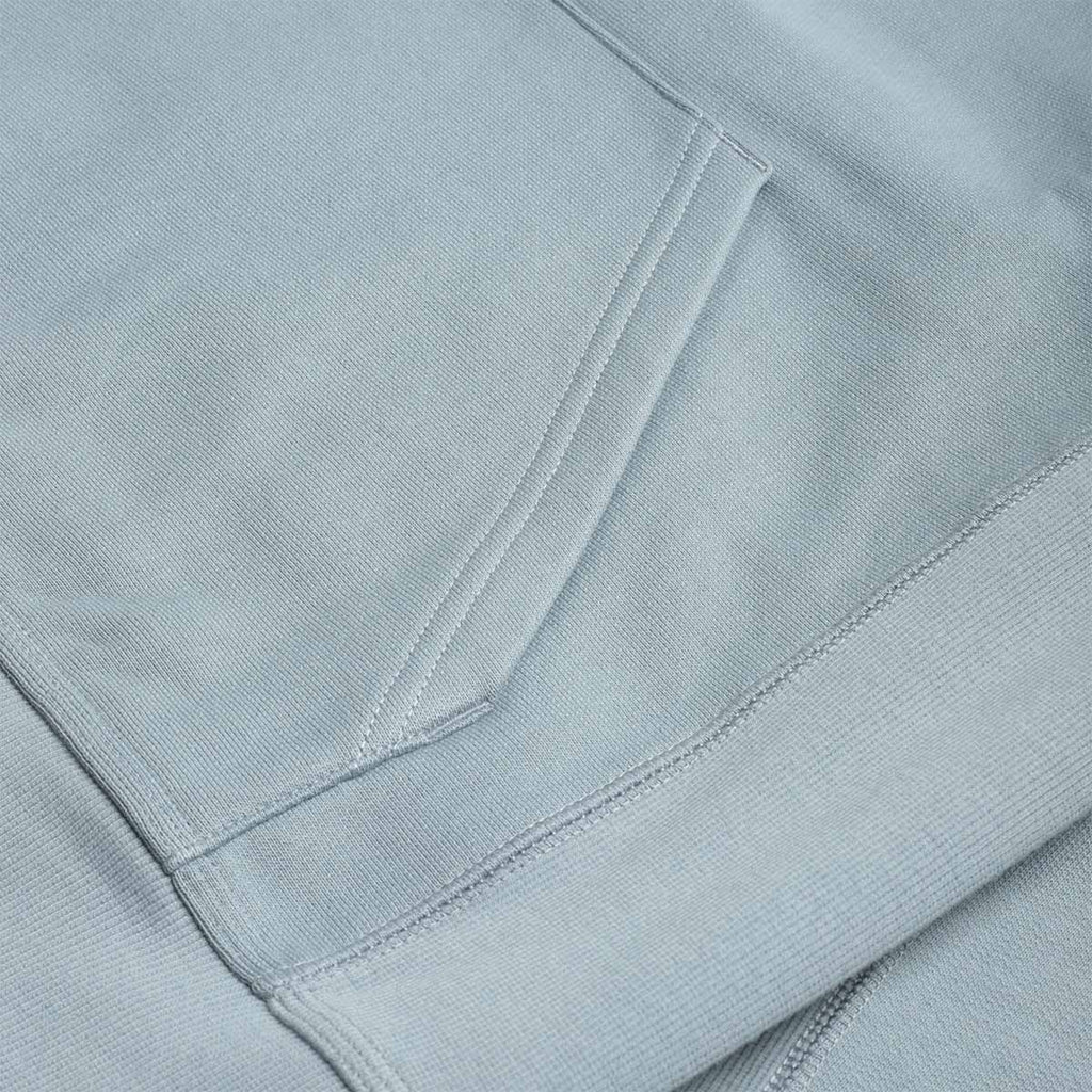 Carhartt WIP American Script Pullover Hoodie, Citadel, Detail Shot 5