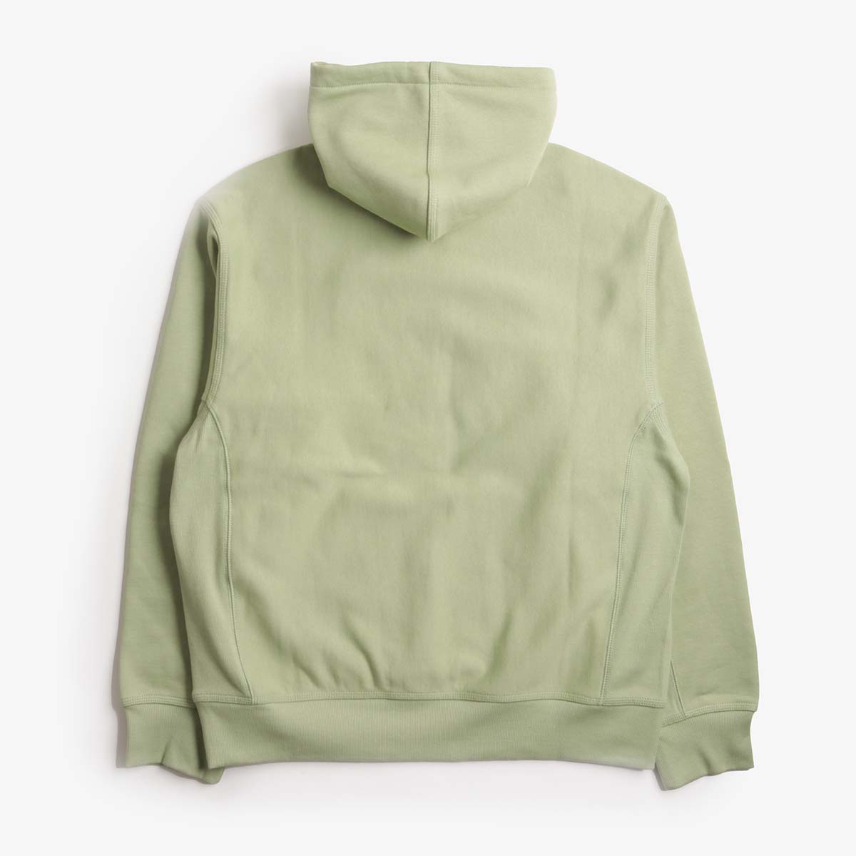 Carhartt WIP American Script Pullover Hoodie, Pale Olive, Detail Shot 4