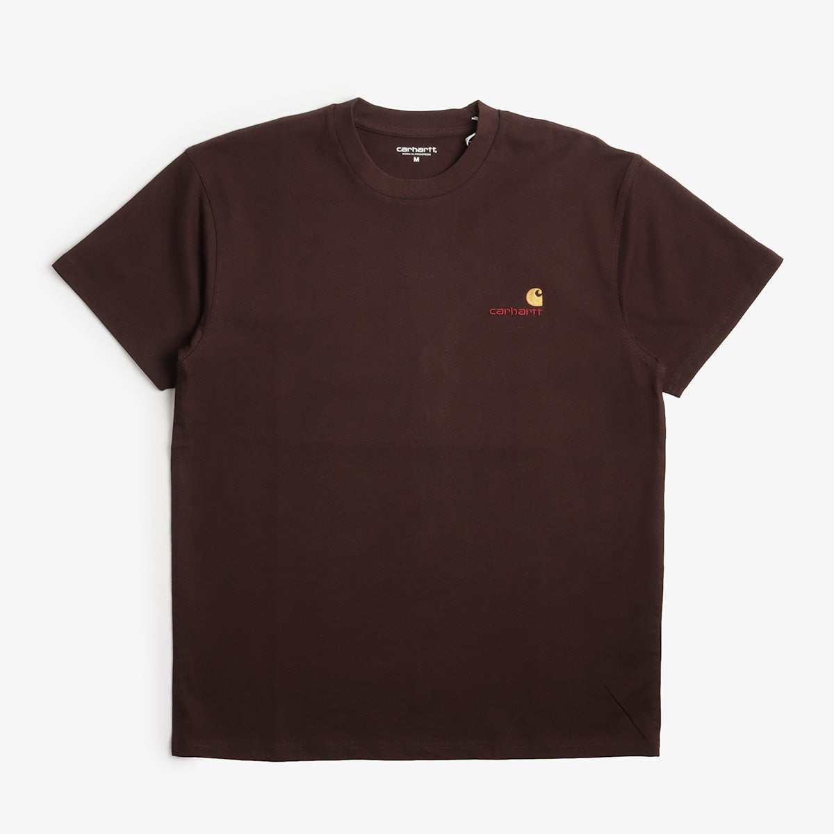 Carhartt WIP American Script T-Shirt, Palisander, Detail Shot 1