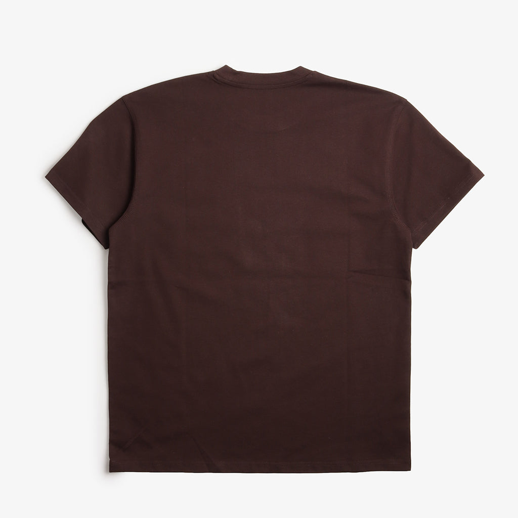 Carhartt WIP American Script T-Shirt, Palisander, Detail Shot 2