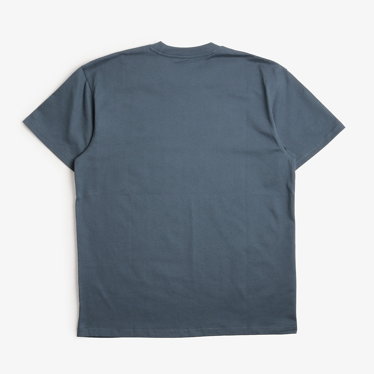 Carhartt WIP American Script T-Shirt, Office Blue, Detail Shot 2