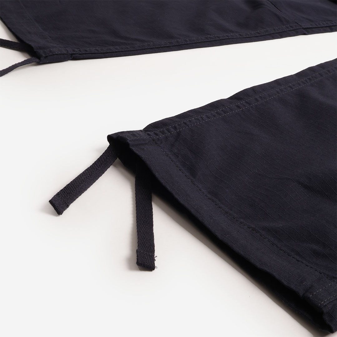 Adjustable drawcord ankle hem, navy Aviation pant