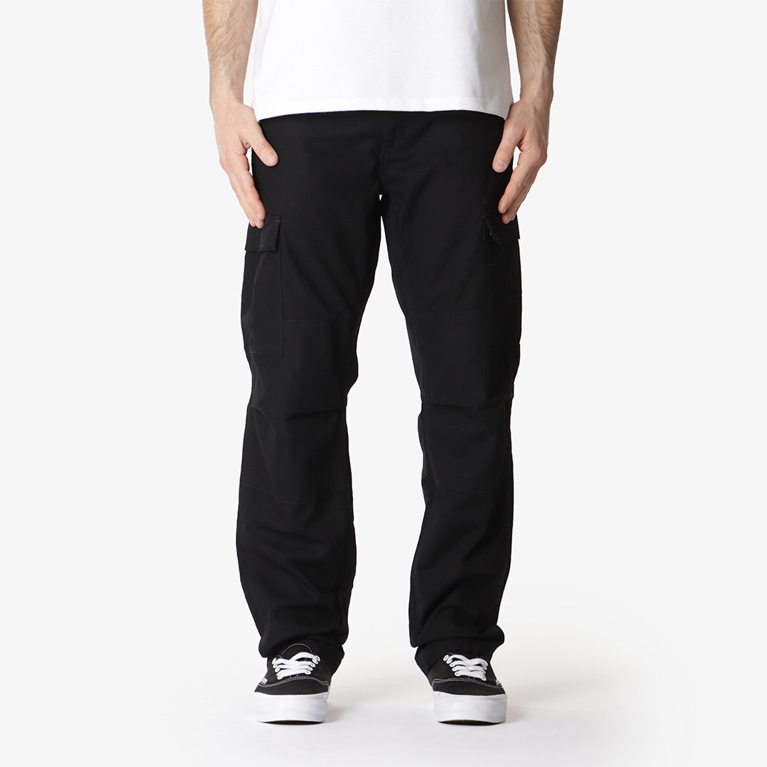 Carhartt WIP Aviation Pant, Black (Rinsed), Detail Shot 1