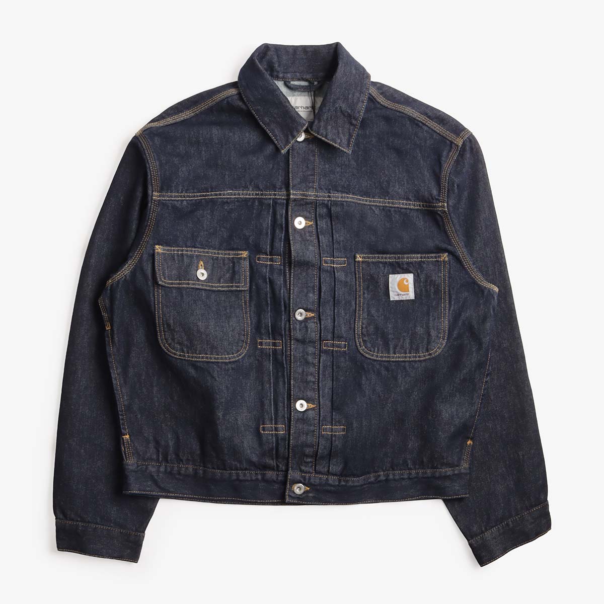 main Carhartt WIP Belmar Jacket, Blue (Rinsed), Detail Shot 1