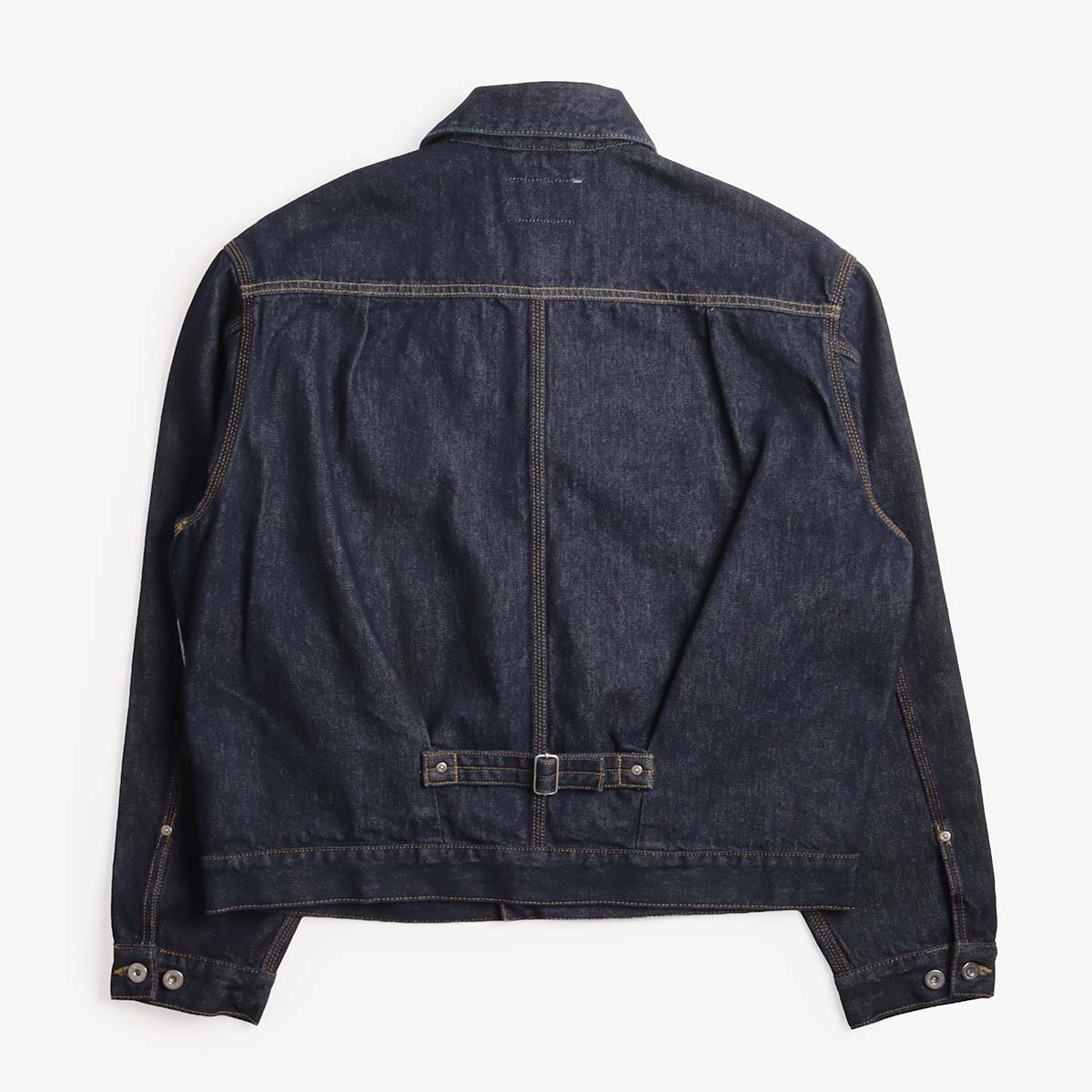 Carhartt WIP Belmar Jacket, Blue (Rinsed), Detail Shot 5