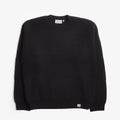 Carhartt WIP Bishop Sweater, Black, Detail Shot 1