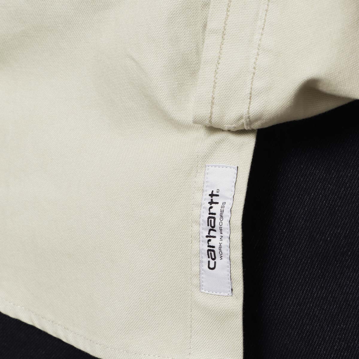 Carhartt WIP Bolton Long Sleeve Shirt, Beryl (Garment Dyed), Detail Shot 3