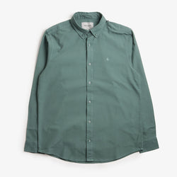 thumbnail Carhartt WIP Bolton Shirt, Silver Pine, Detail Shot 1