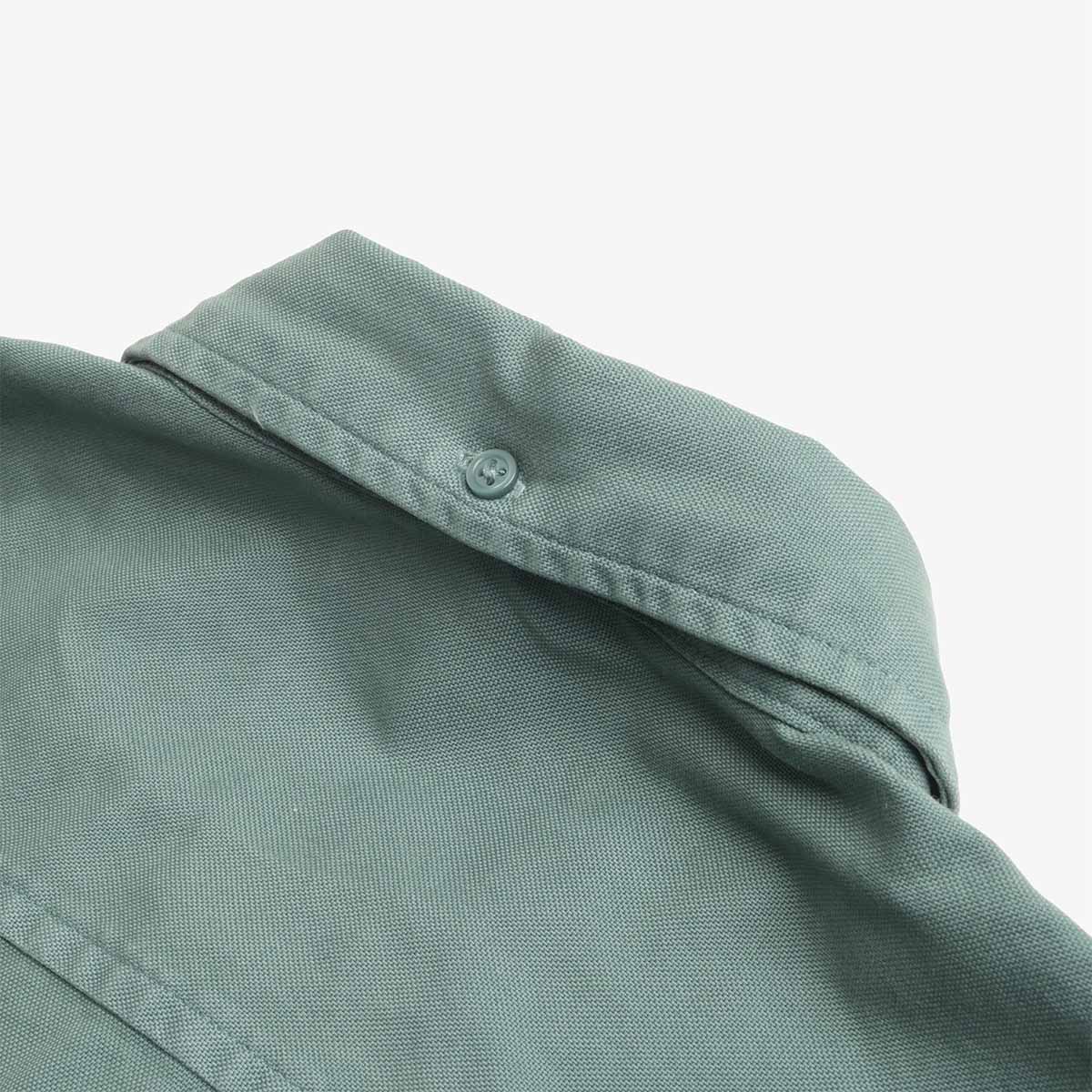 Carhartt WIP Bolton Shirt, Silver Pine, Detail Shot 7