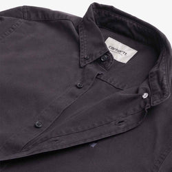 thumbnail Carhartt WIP Bolton Shirt, Dark Navy, Detail Shot 4