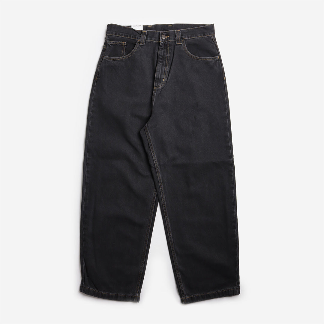 Carhartt WIP Brandon Pant, Black (Stone Washed), Detail Shot 1