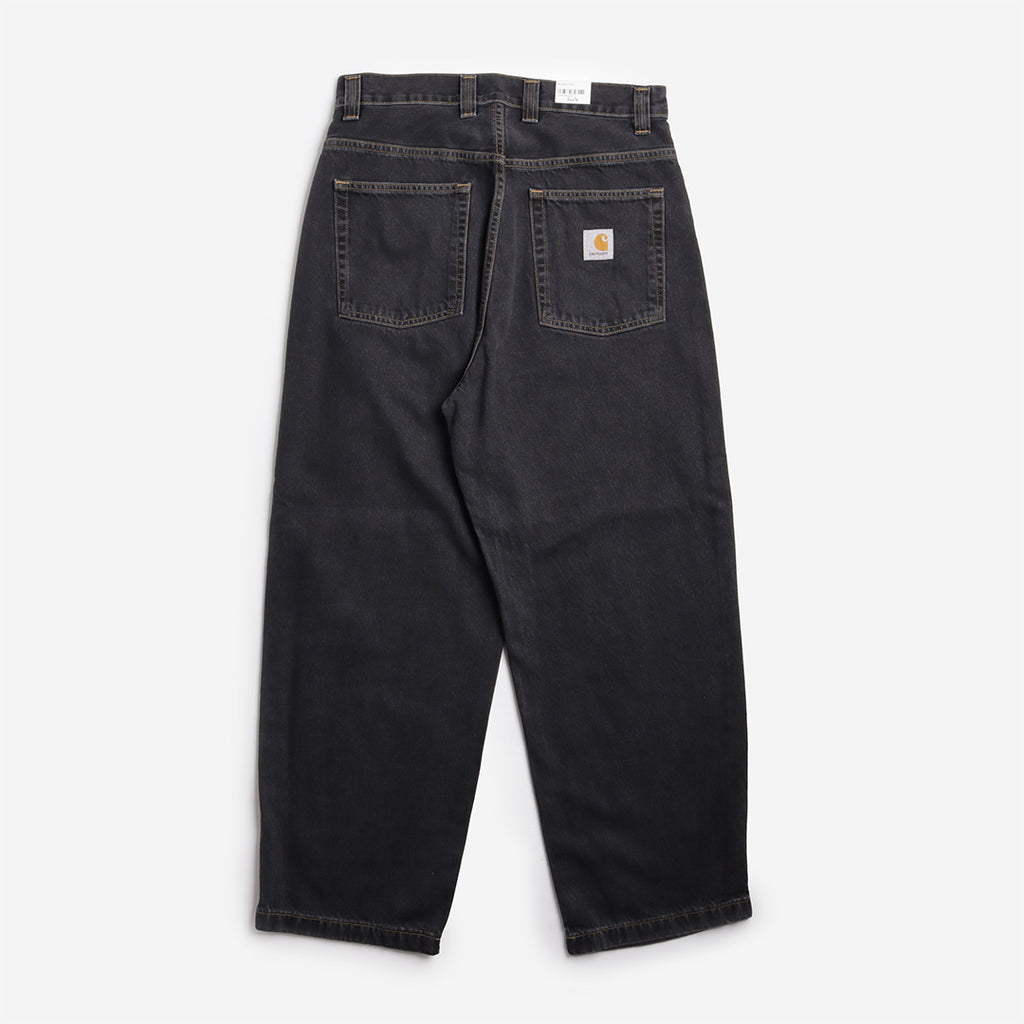 Carhartt WIP Brandon Pant, Black (Stone Washed), Detail Shot 2