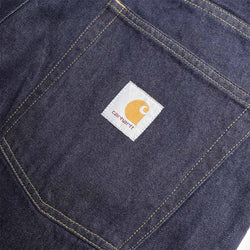 thumbnail Carhartt WIP Brandon Pant, Blue (Rinsed), Detail Shot 4