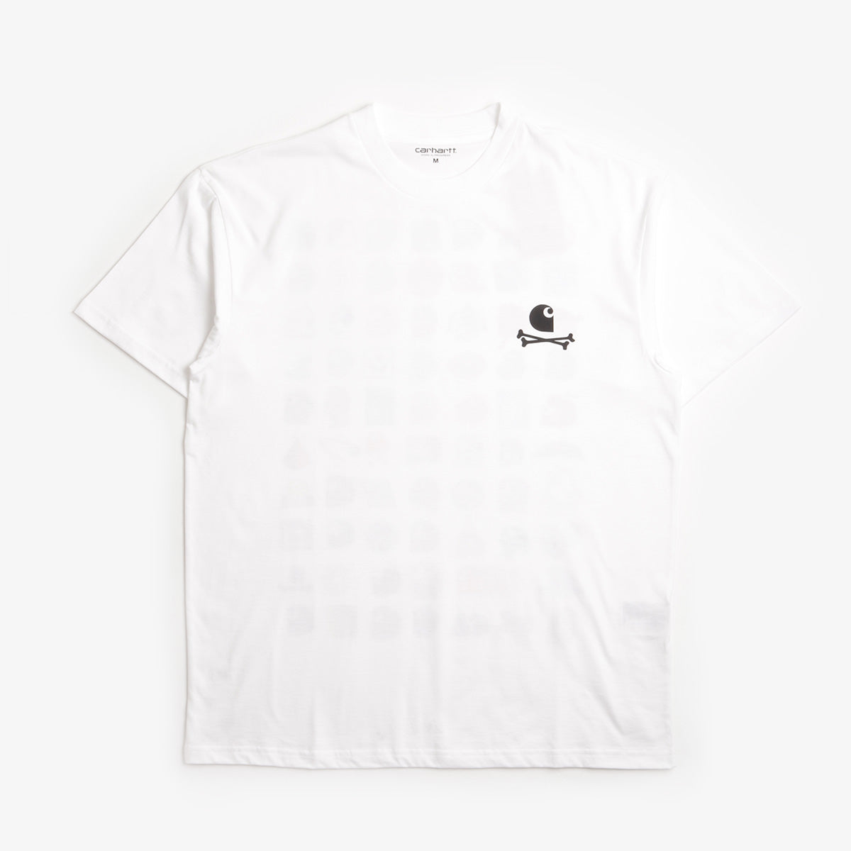 Carhartt WIP C Logo Archive T-Shirt, White, Detail Shot 2