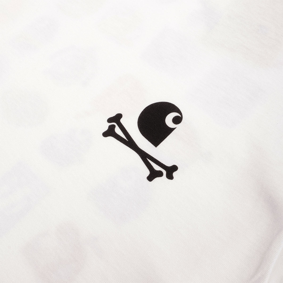 Carhartt WIP C Logo Archive T-Shirt, White, Detail Shot 3
