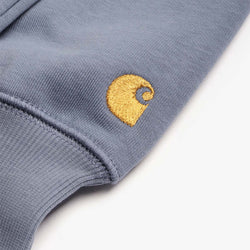 thumbnail Carhartt WIP Chase Crewneck Sweatshirt, Angelite Gold, Detail Shot 4