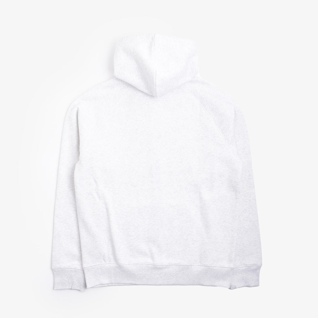 Carhartt WIP Chase Full Zip Hoodie, Ash Heather Gold, Detail Shot 7