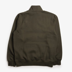 thumbnail Carhartt WIP Chase Neck Zip Sweatshirt, Olive Gold, Detail Shot 2