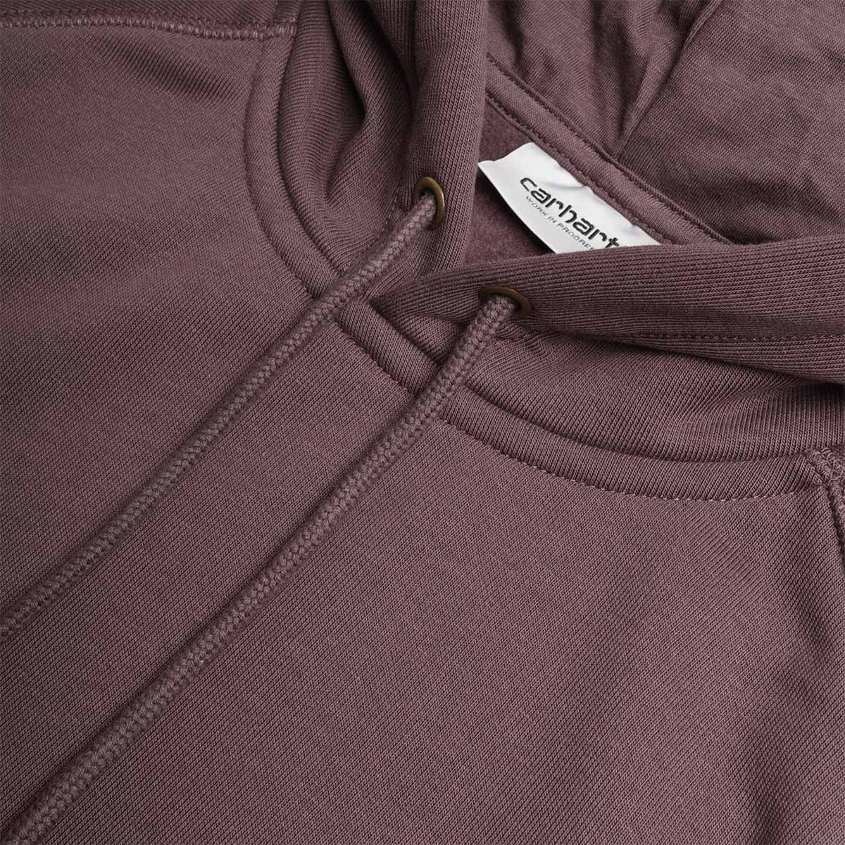 main Carhartt WIP Chase Pullover Hoodie, Shale Gold, Detail Shot 3