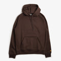 Carhartt WIP Chase Pullover Hoodie, Tobacco Gold, Detail Shot 1