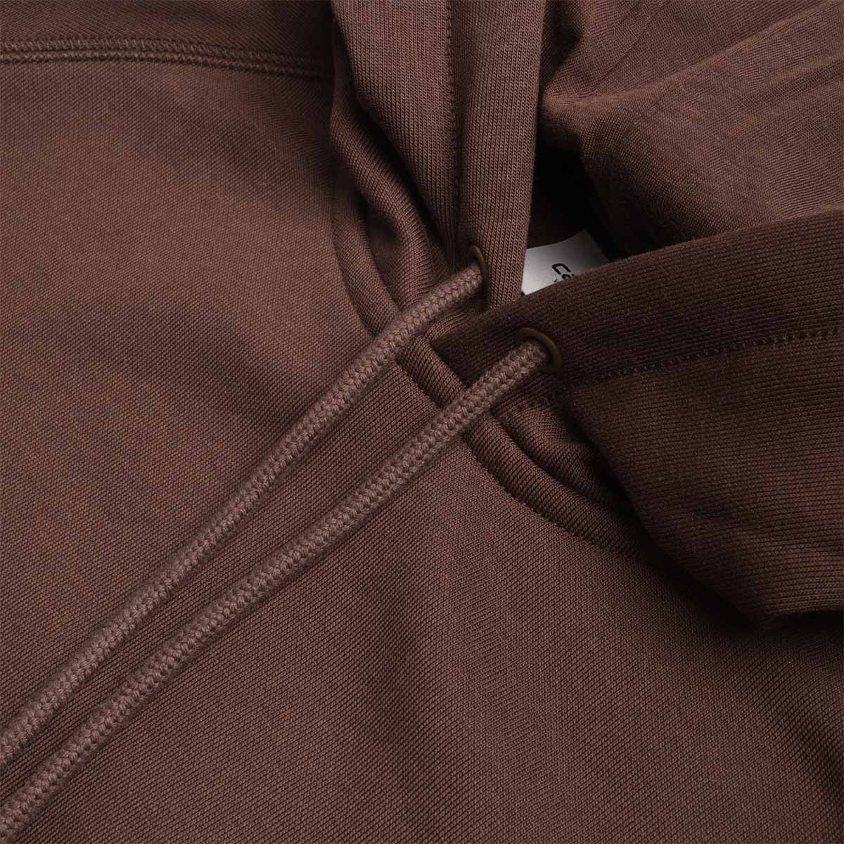 main Carhartt WIP Chase Pullover Hoodie, Tobacco Gold, Detail Shot 3