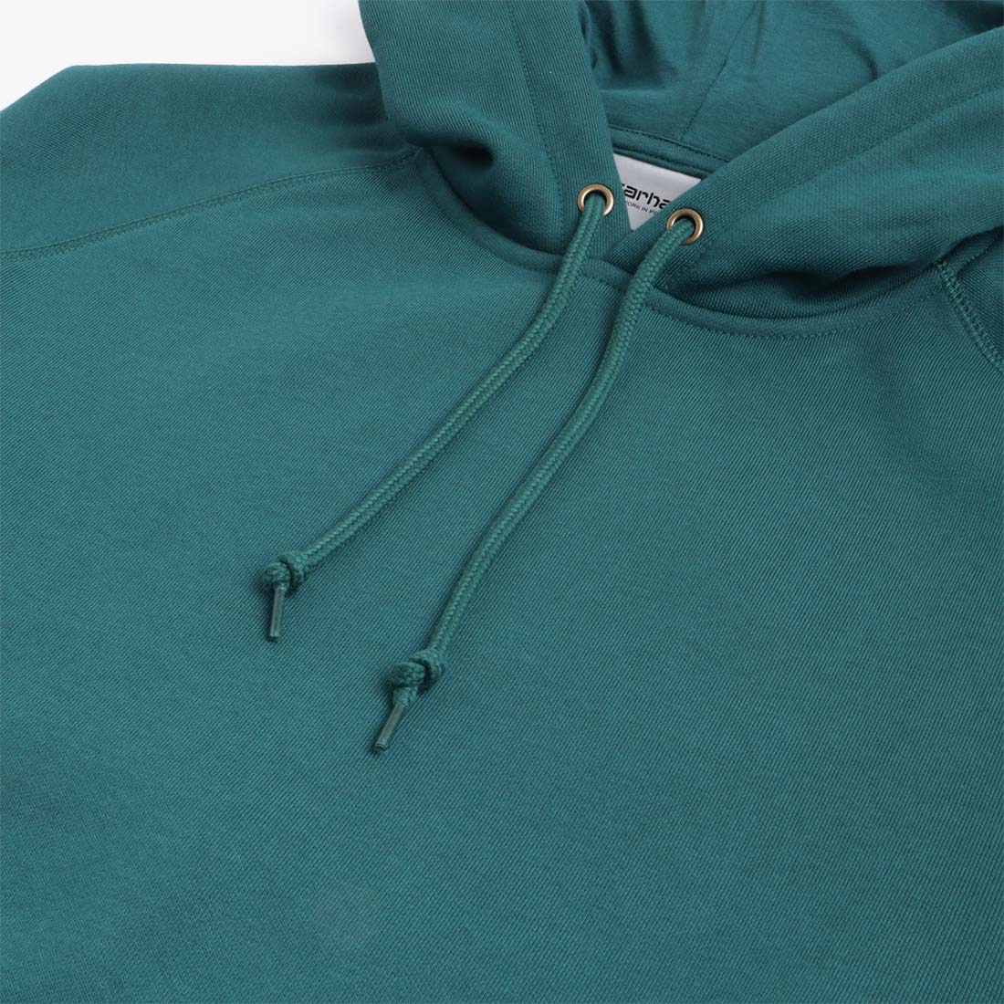 Carhartt WIP Chase Pullover Hoodie, Chervil Gold, Detail Shot 5