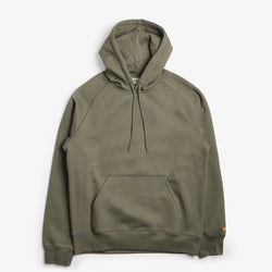 thumbnail Carhartt WIP Chase Pullover Hoodie, Leaf Gold, Detail Shot 1