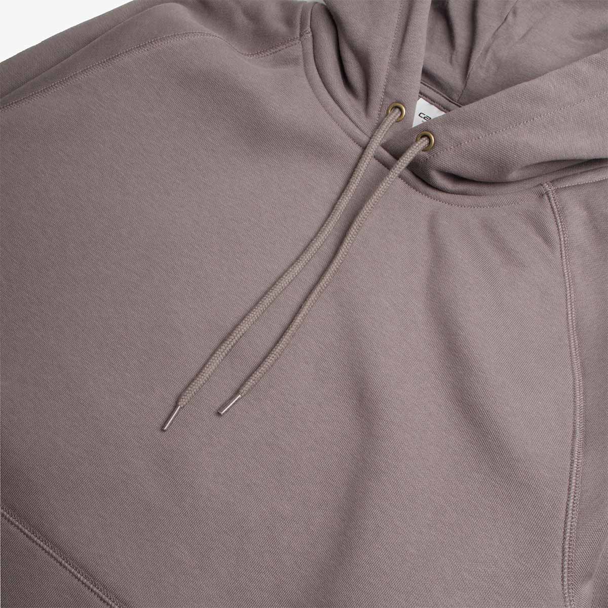 Carhartt WIP Chase Pullover Hoodie, Porphyry Gold, Detail Shot 3