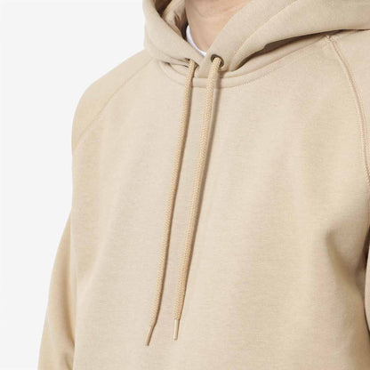Carhartt WIP Chase Pullover Hoodie, Sable Gold, Detail Shot 3