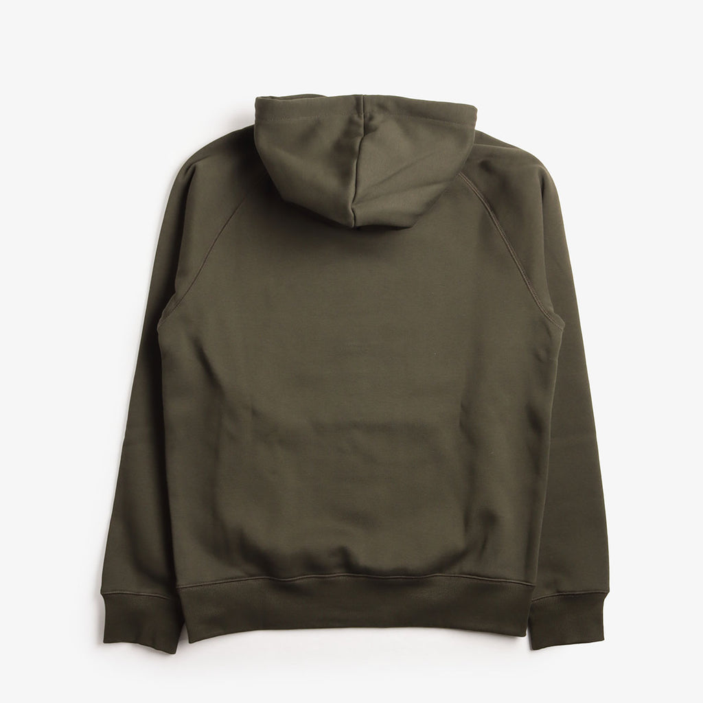 Carhartt WIP Chase Pullover Hoodie, Olive Gold, Detail Shot 4