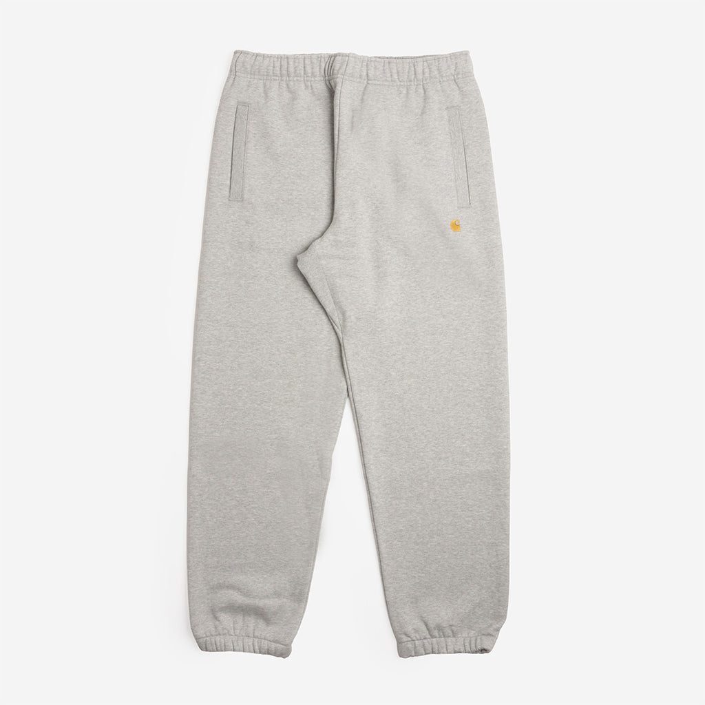 Carhartt WIP Chase Sweat Pant in Grey, front view