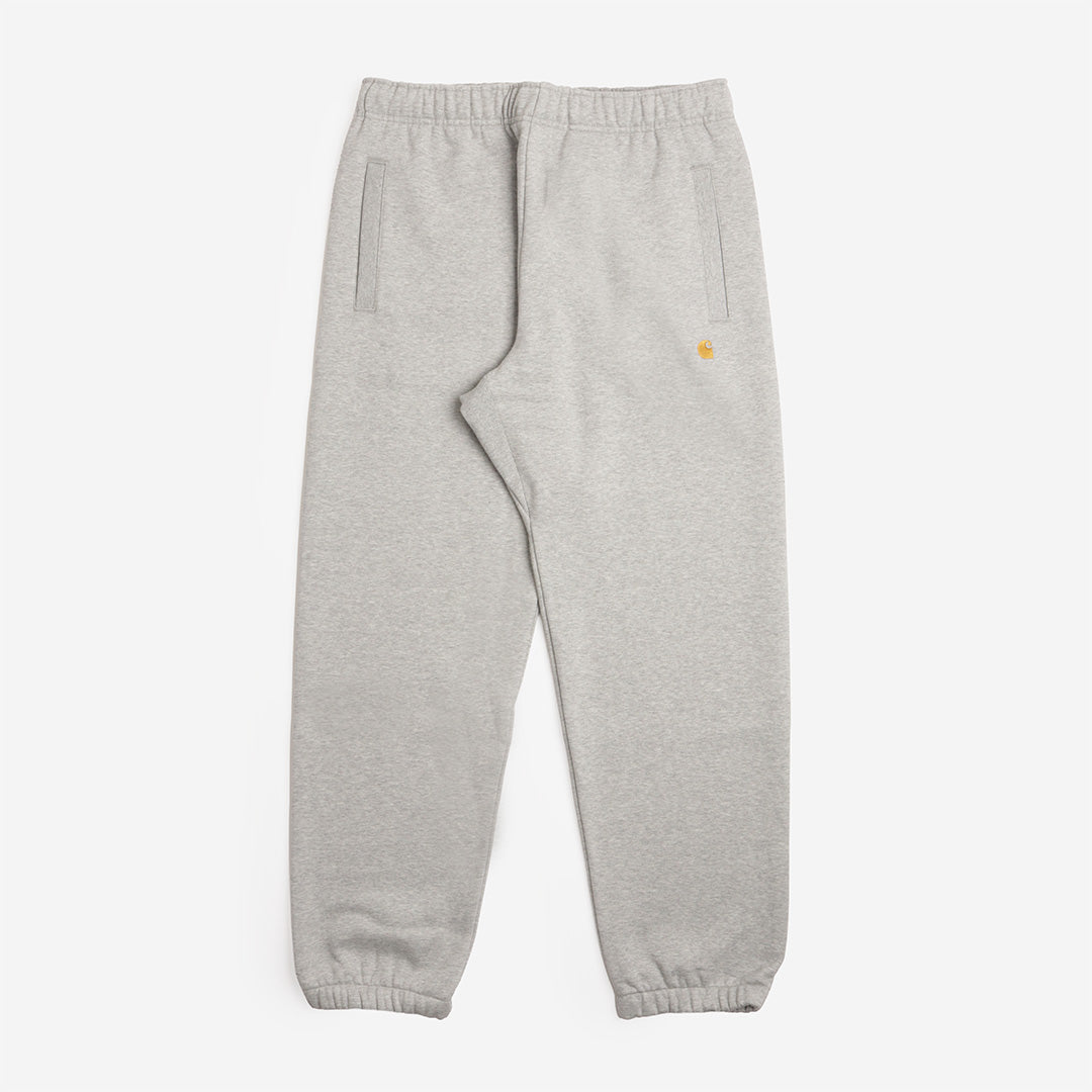 Carhartt WIP Chase Sweat Pant in Grey, front view