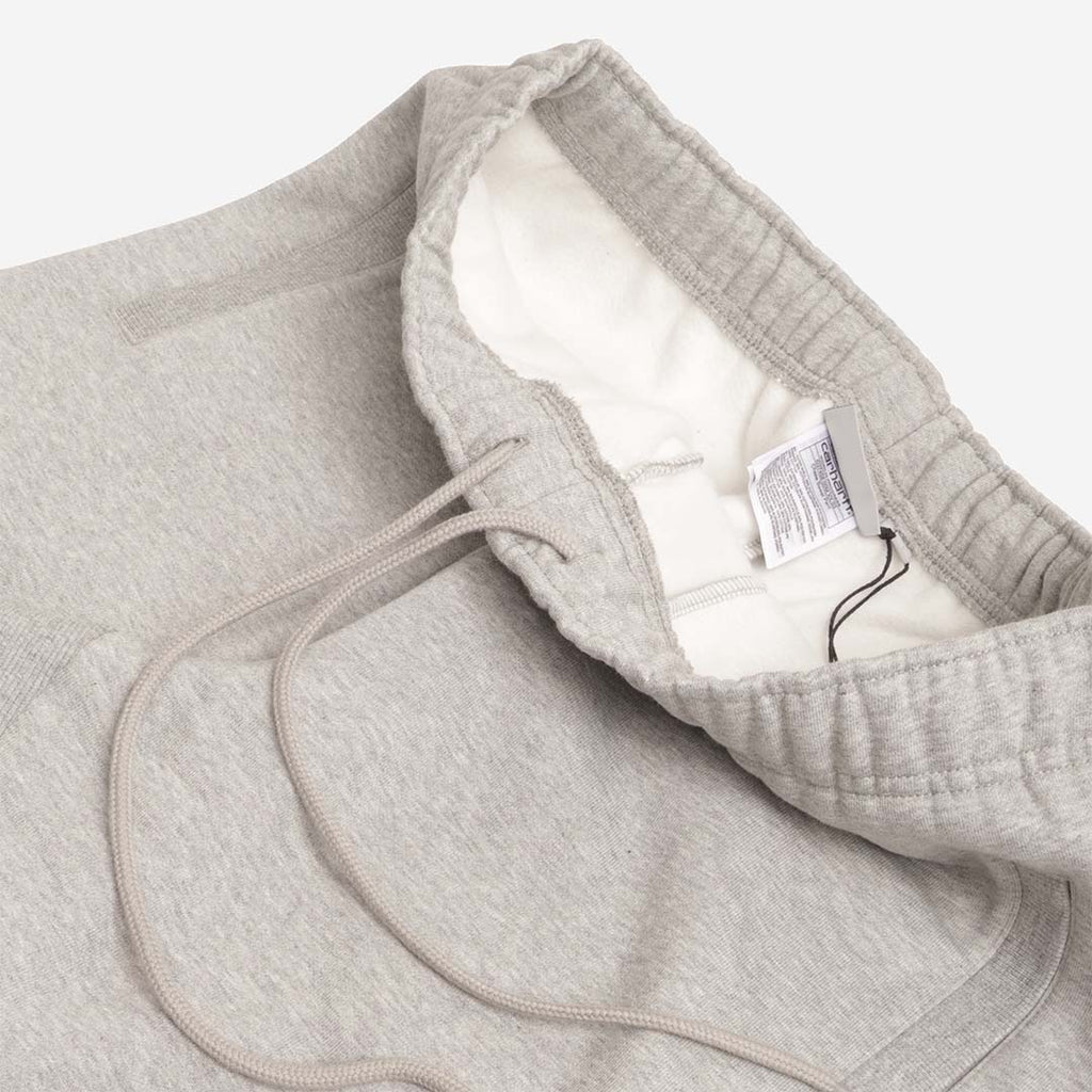 Drawcord waistband detail, grey Chase sweat pant