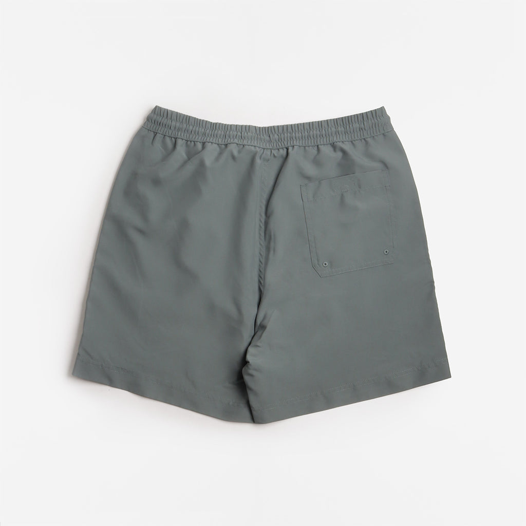 Carhartt WIP Chase Swim Shorts, Velvet Green Gold, Detail Shot 2
