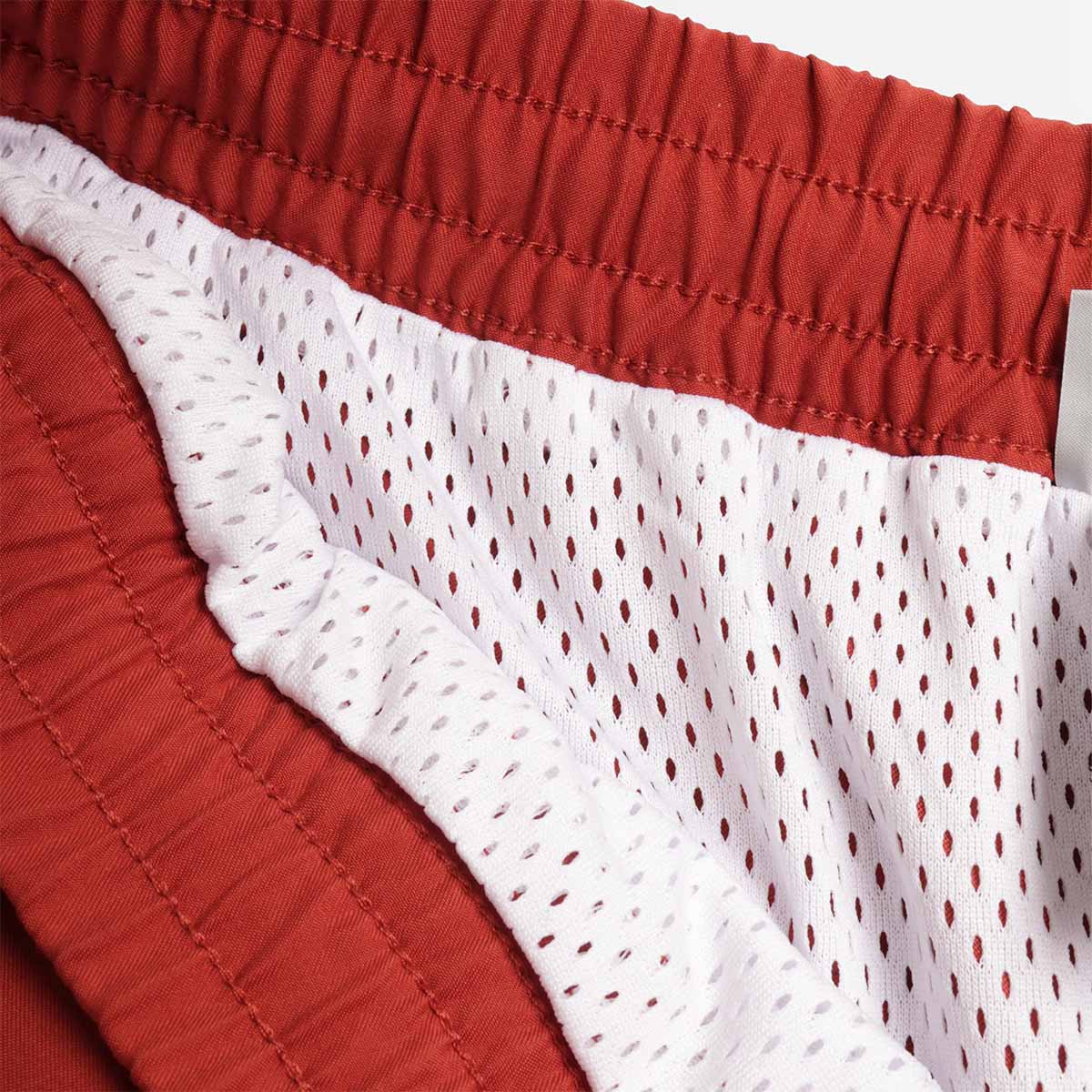 main Carhartt WIP Chase Swim Shorts, Oxide Red Gold, Detail Shot 4