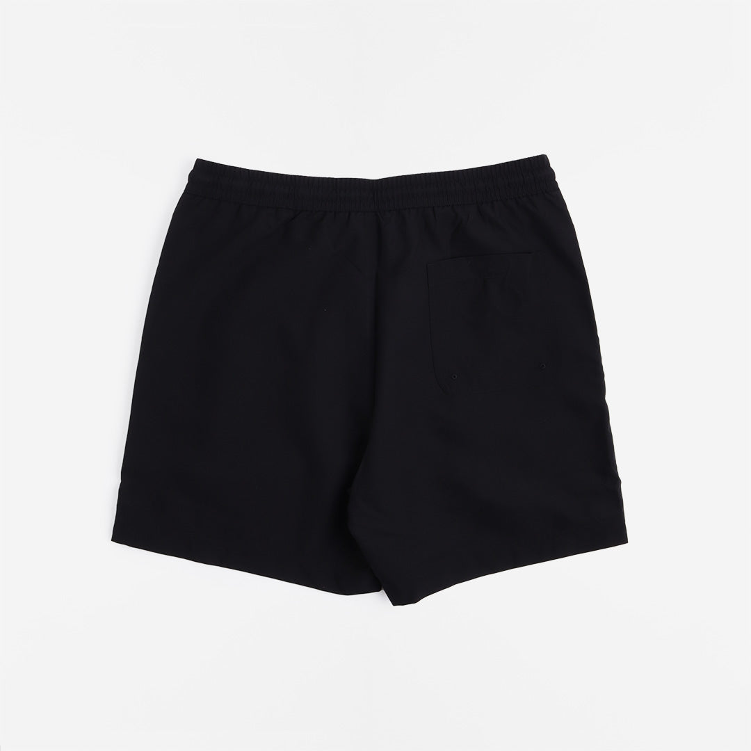 Carhartt WIP Chase Swim Shorts, Black Gold, Detail Shot 4