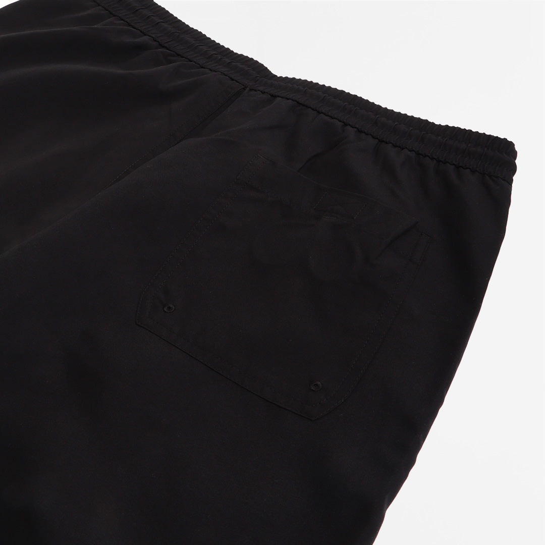 Carhartt WIP Chase Swim Shorts, Black Gold, Detail Shot 5
