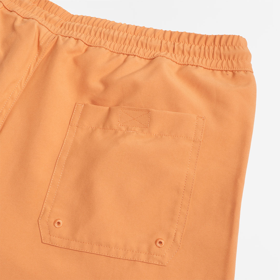 Carhartt WIP Chase Swim Shorts, Redhaven Gold, Detail Shot 4