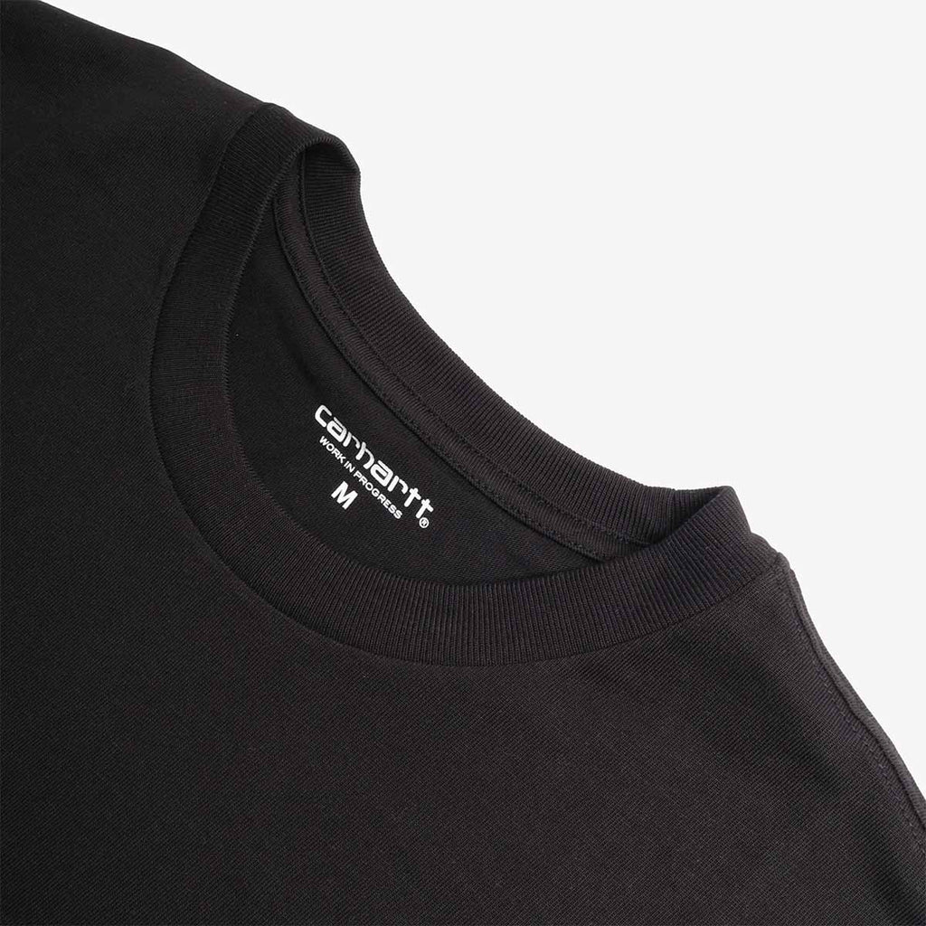 Carhartt WIP Chase T-Shirt, Black Gold, Detail Shot 3