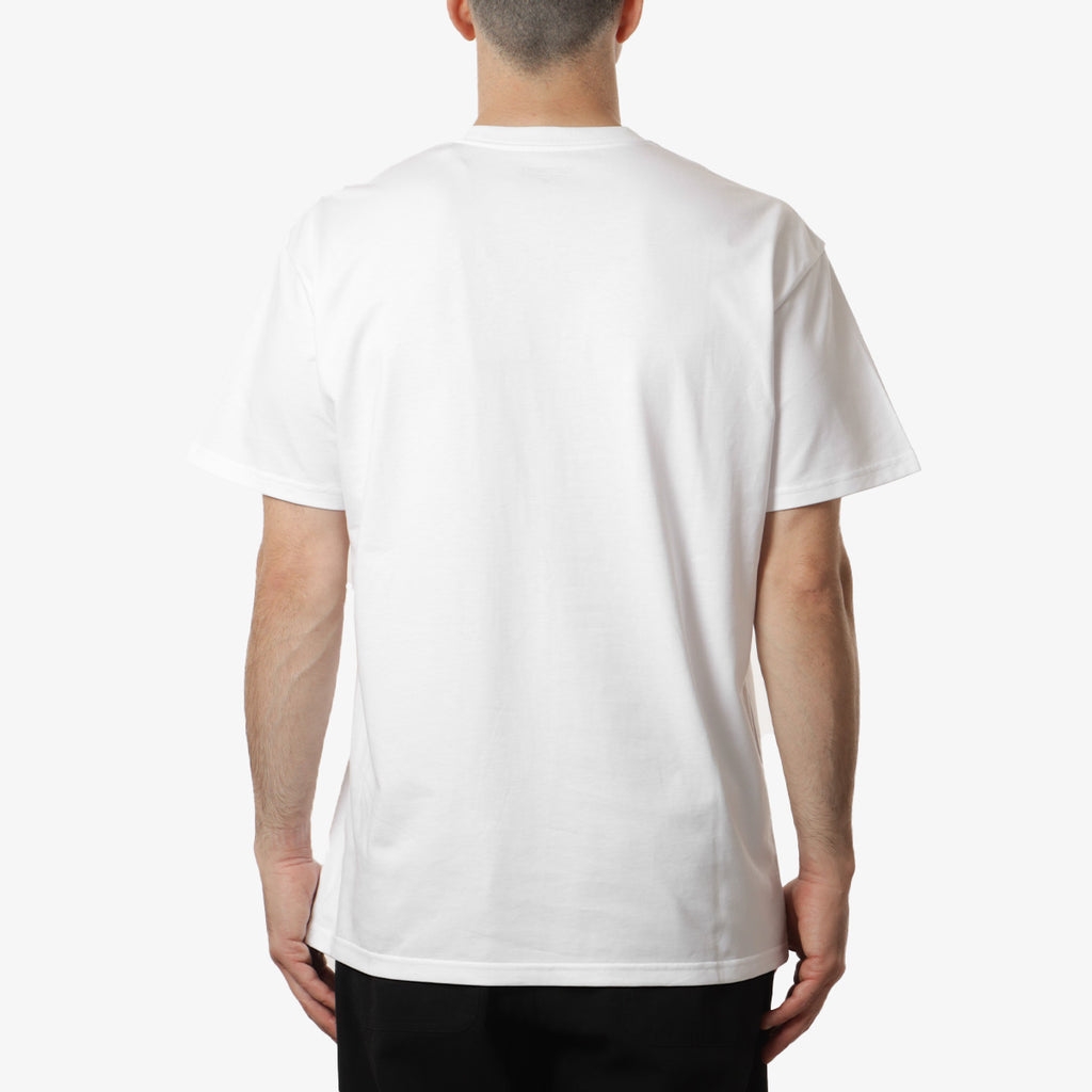 Carhartt WIP Chase T-Shirt, White Gold, Detail Shot 6