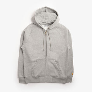Carhartt WIP Chase Zip Hoodie - Grey
