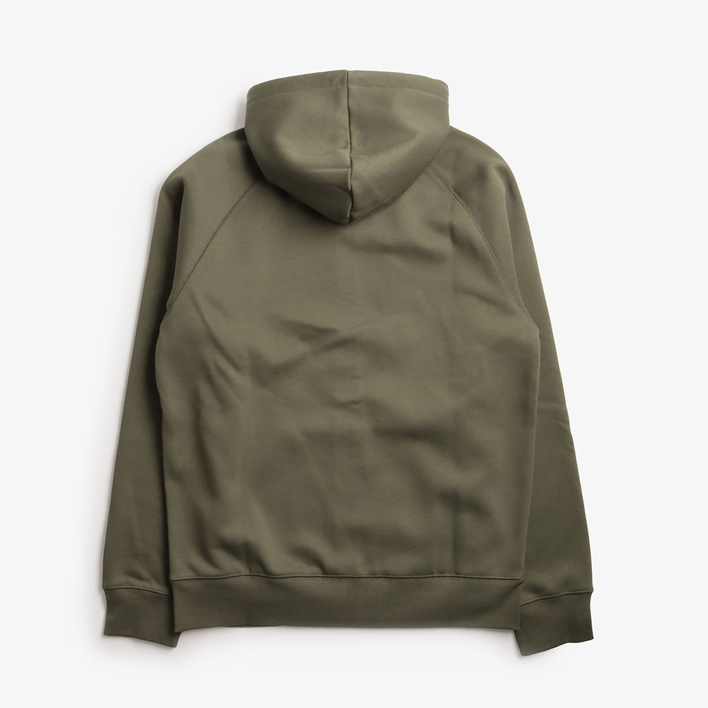 Carhartt WIP Chase Zip Hoodie, Leaf Gold, Detail Shot 5