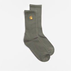 thumbnail Carhartt WIP Chase Socks, Leaf Gold, Detail Shot 2
