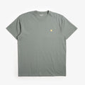 Carhartt WIP Chase T-Shirt, Velvet Green Gold, Detail Shot 1