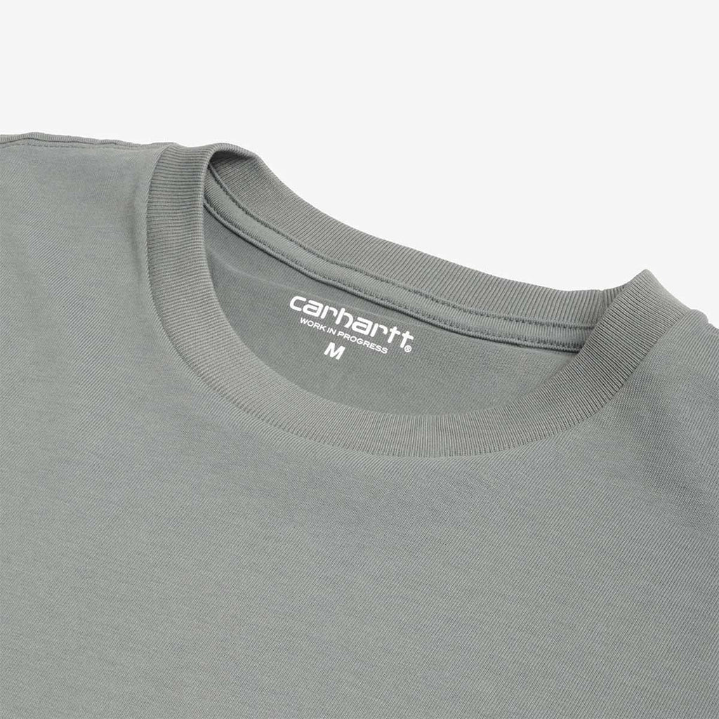 Carhartt WIP Chase T-Shirt, Velvet Green Gold, Detail Shot 3