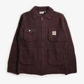 Carhartt WIP Chore Knit Jacket, Palisander, Detail Shot 1