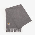 Carhartt WIP Clan Scarf, Dark Grey Heather, Detail Shot 1