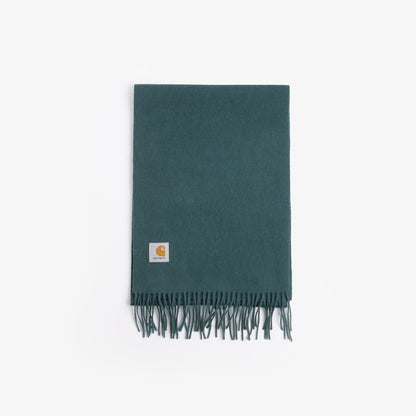Carhartt WIP Clan Scarf, Discovery Green, Detail Shot 1