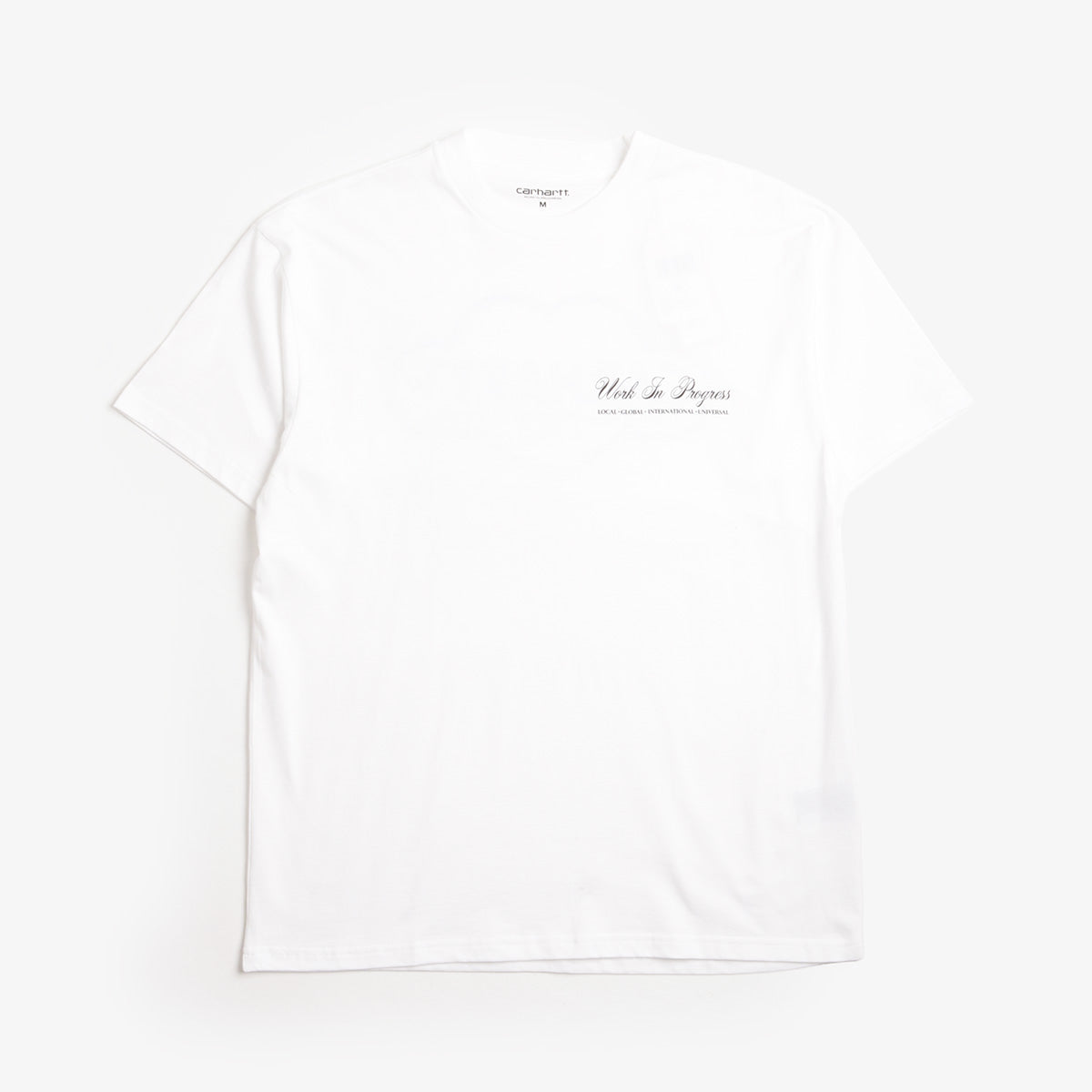 Carhartt WIP Cloud Heart T-Shirt, White, Detail Shot 1