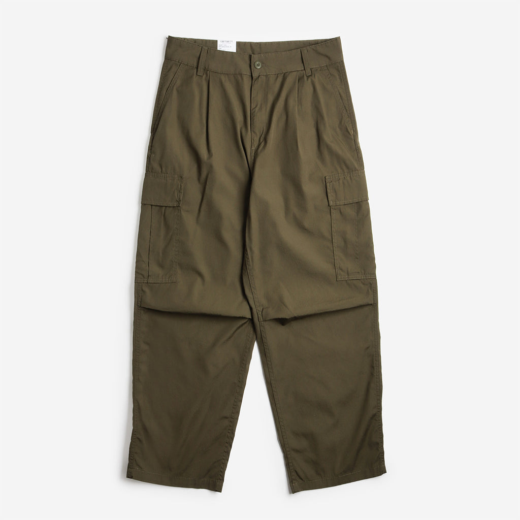 Carhartt WIP Cole Cargo Pant, Turtle (Rinsed), Detail Shot 1